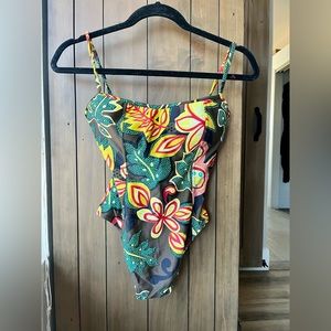 Brazilian One Piece Bathing Suit approx size 2